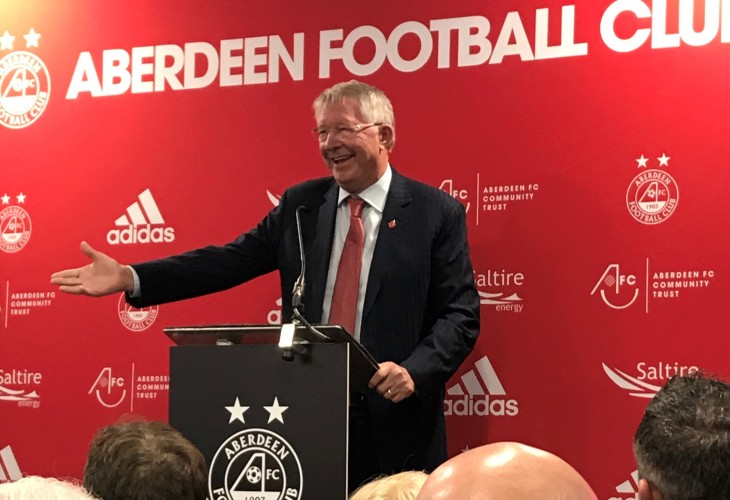 AFC's New Training Facilities Opening Ceremony with Sir Alex Ferguson