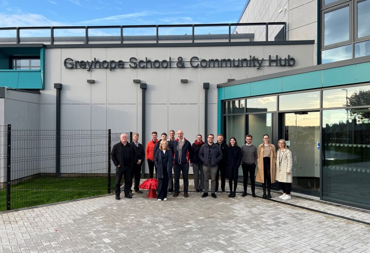 Greyhope School & Community Hub Staff Visit