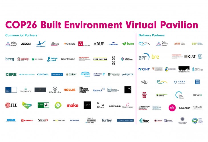 Halliday Fraser Munro partners with the UK Green Building Council’s Built Environment Virtual Pavilion ahead of COP26