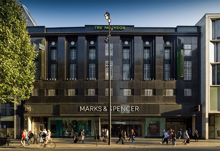 Marks & Spencer flagship London store on Oxford Street officially opened